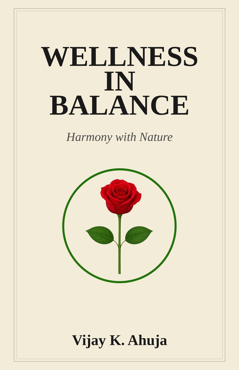 Cover of Wellness in Balance: Harmony with Nature by Vijay K. Ahuja